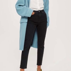 Topshop Raw Frayed Jeans